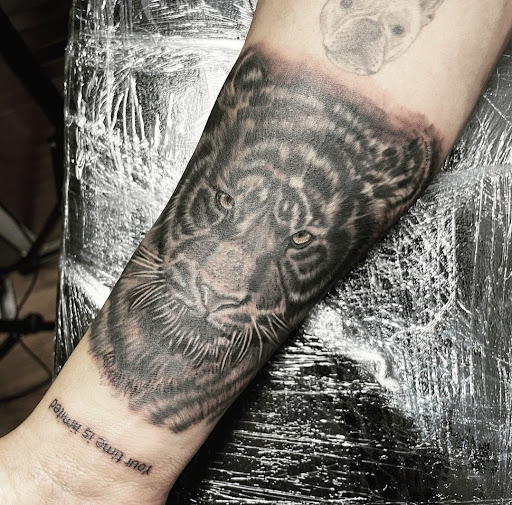 Explore american sleeve tattoo ideas, creative tattoo ideas in Mastic, available at East End Tattoo of MasticShirley