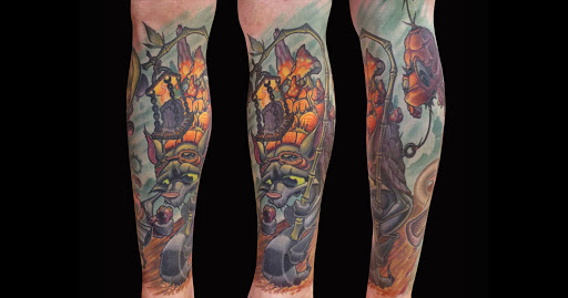 Explore sisu tattoo ideas, creative tattoo ideas in Richmond, available at Loose Screw Tattoo