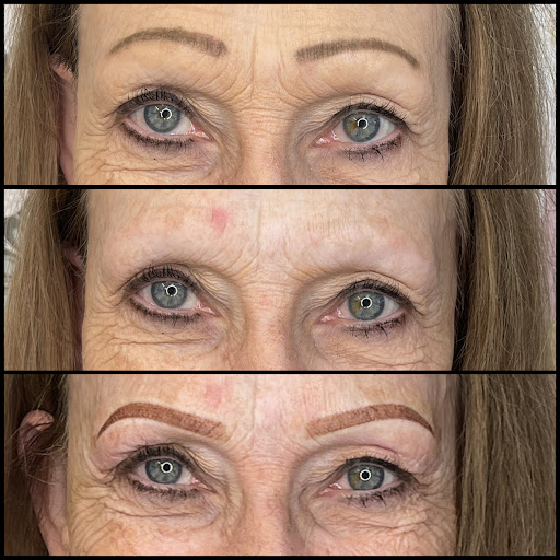 Explore wedding ring tattoo ideas for men, creative tattoo ideas in Peoria Heights, available at BeautiFULL Brows By Jen Microblading - Permanent Makeup Wild Honey Beauty Studio