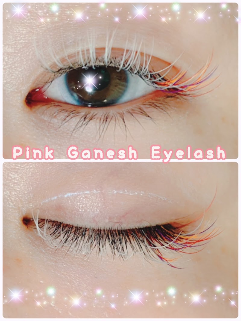Pink Ganesh Eyelash