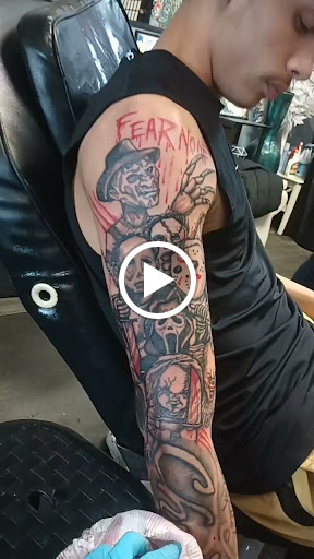 Explore scandinavian tattoo ideas, creative tattoo ideas in Detroit, available at Swagg Shop (tattoos and piercings)