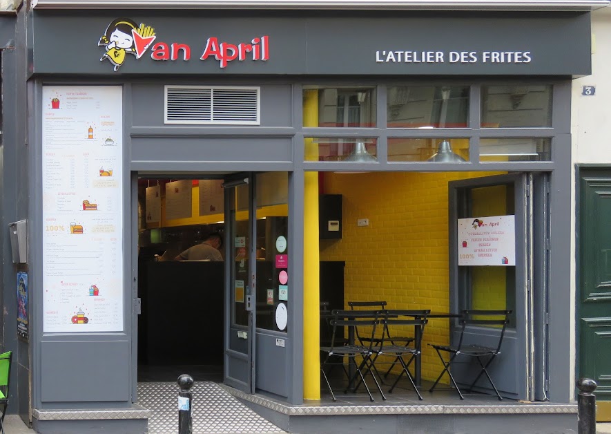 Van April l'Atelier des Frites à Paris (Paris 75)