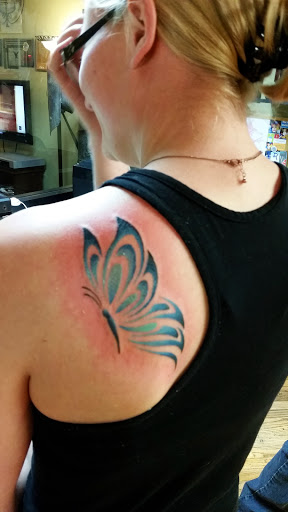 Explore dancing tattoo ideas, creative tattoo ideas in Canon City, available at Tattoos By Richie Streate