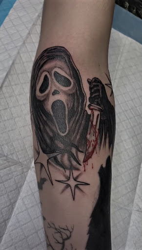 Explore tattoo ideas for men inner bicep, creative tattoo ideas in Falls City, available at Studio 1816 Tattoos