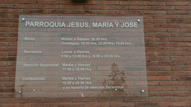 Parroquia Jesús, María y José - Iglesia