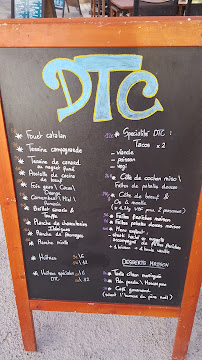 DTC BEACH à Le Barcarès menu