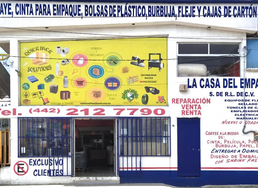 Tienda de insumos para embalaje Santiago de Querétaro