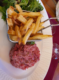 Steak tartare du Restaurant français Restaurant l'Escarbille à Montgiscard - n°8