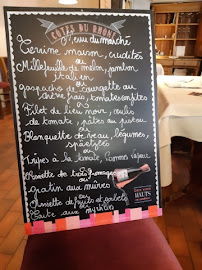 Restaurant La Vieille Tour à Sélestat carte