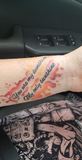 Explore hufflepuff tattoo ideas, creative tattoo ideas in Copperas Cove, available at Black Moon Tattoo Company