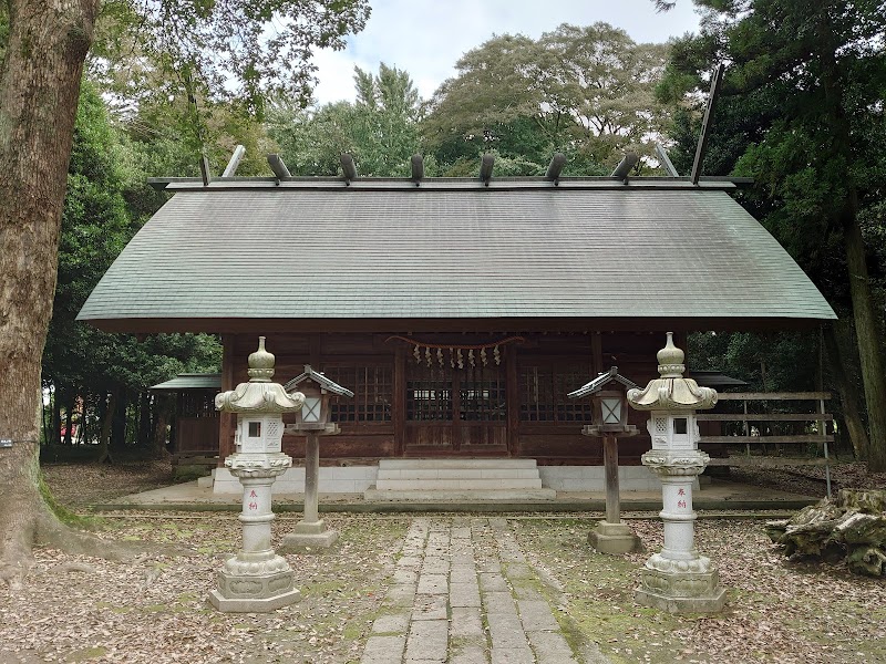 神明神社(菖蒲町上栢間)