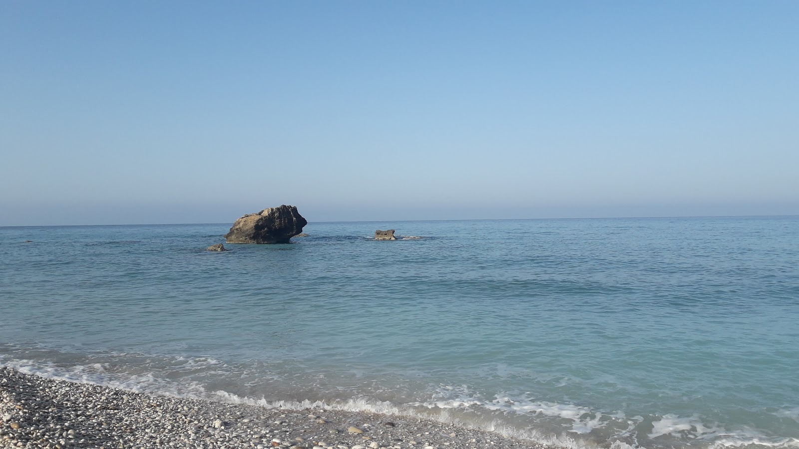 Foto de Acrogiali beach con muy limpio nivel de limpieza