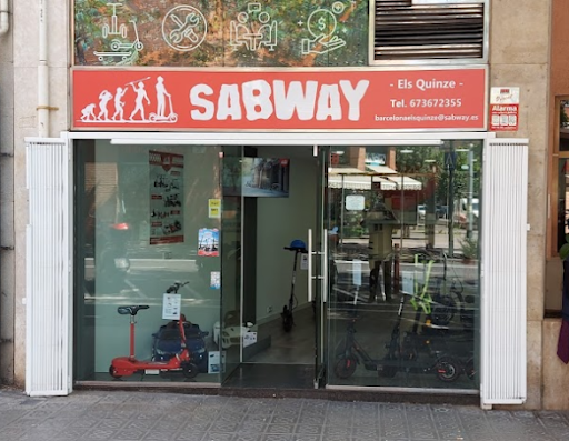 SABWAY Els Quinze, Patinetes eléctricos