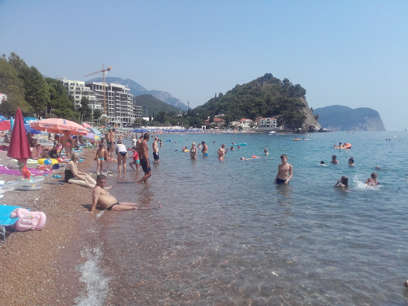 Photo of Petrovac beach with very clean level of cleanliness