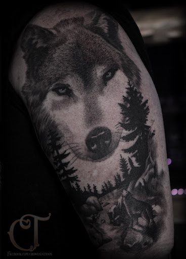 Explore african warrior tattoo ideas, creative tattoo ideas in Houlton, available at Crowes Tattoos