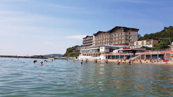 Golden sands beach