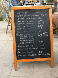 Le Vivier à Quiberon menu