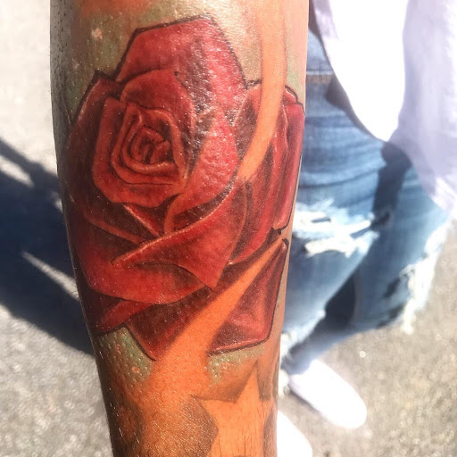 Explore son memorial tattoo ideas, creative tattoo ideas in Atlanta, available at Camp Creek Body Art & Laser