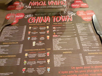 Chinatown à Loison-sous-Lens menu