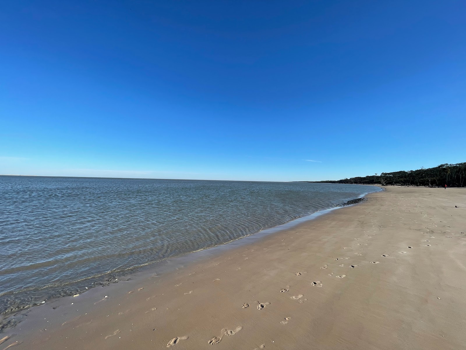 Photo de Boneyard beach avec sable lumineux de surface