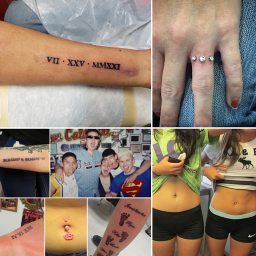 Explore 4 leaf clover tattoo ideas, creative tattoo ideas in Elko, available at Tom Custom Tattoos and Body Piercing Studio