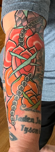 Explore 4 name tattoo ideas, creative tattoo ideas in Osage Beach, available at Sweet Ink Tattoo