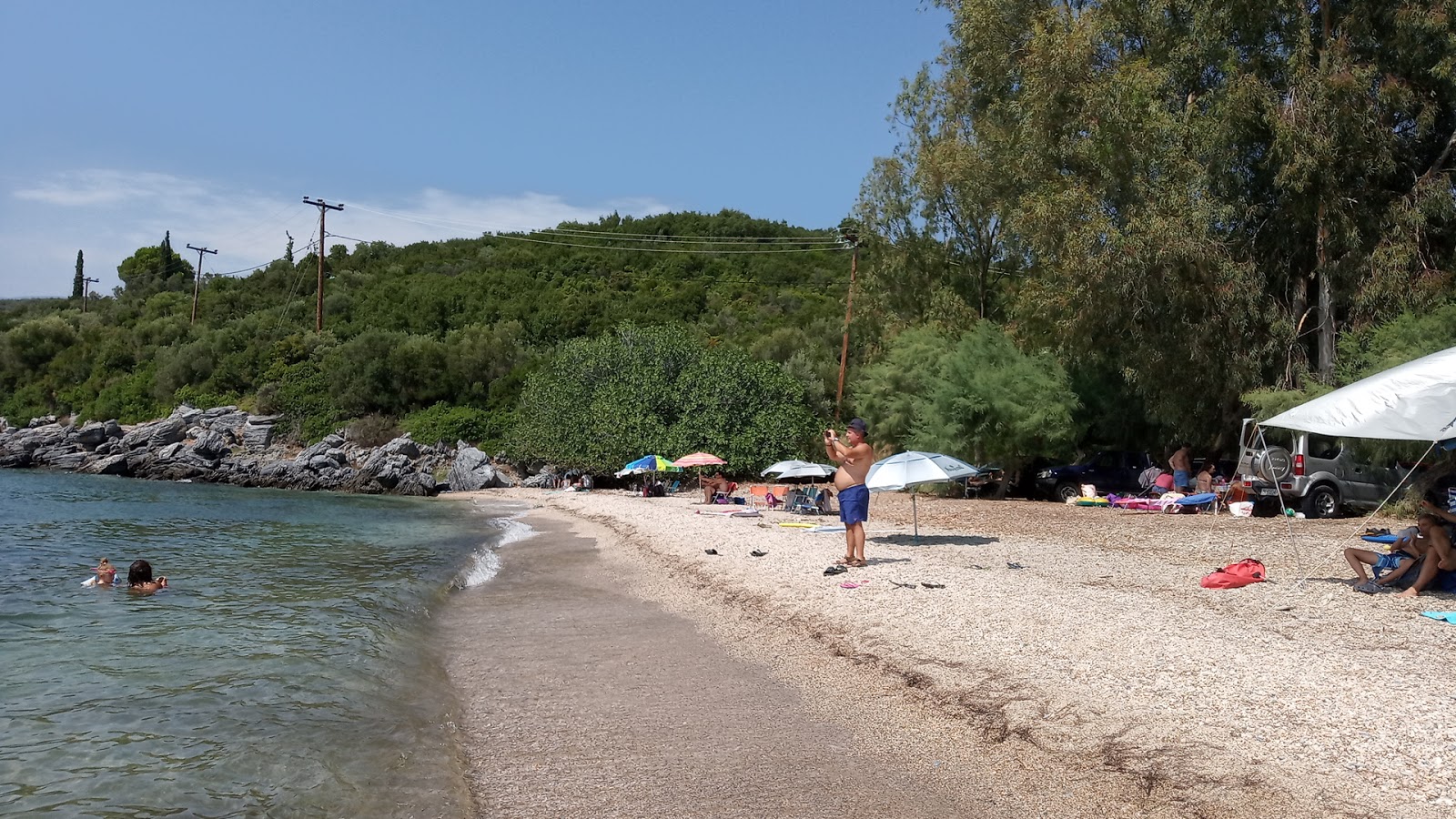 Foto di Ayia Thymia beach con baia piccola