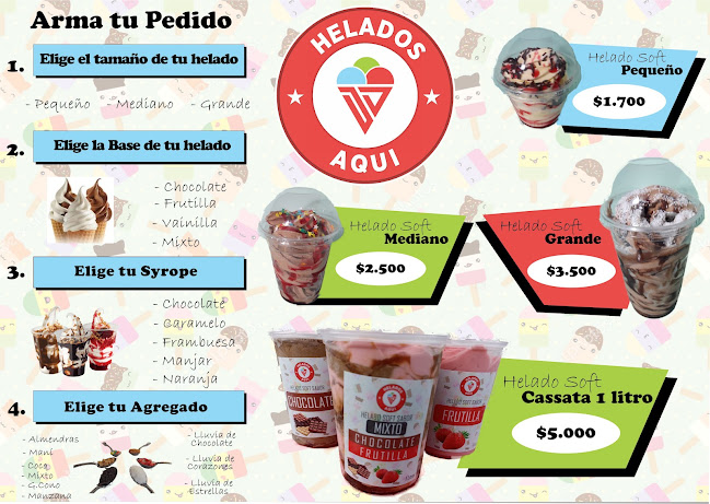 Horarios de Helados Aqui