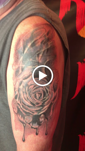 Explore flower tattoo cover up ideas, creative tattoo ideas in New York, available at Redink Tattoo Studio