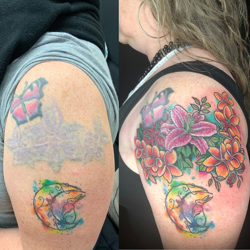Explore hammerhead shark tattoo ideas, creative tattoo ideas in Ventura, available at White Lotus Body Arts Studio