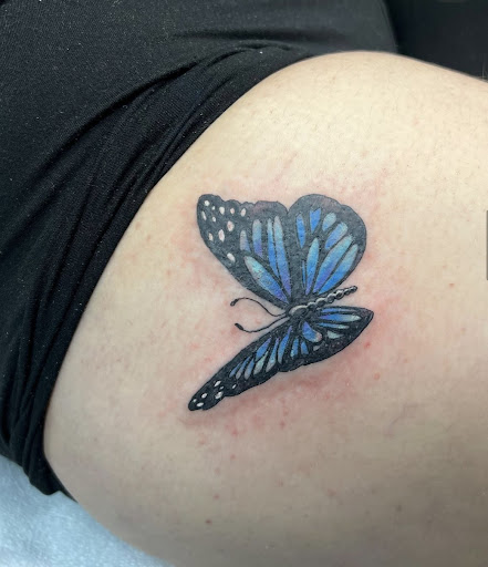 Explore jesus fish tattoo ideas, creative tattoo ideas in Woodhaven, available at 94 Ink Tattoos