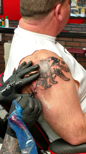 Explore blast over tattoo ideas, creative tattoo ideas in Colorado Springs, available at R U Tattooed