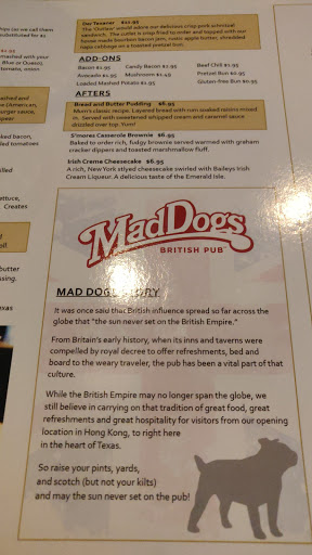 Pub «Mad Dogs British Pub Riverwalk», reviews and photos, 123 Losoya St #19, San Antonio, TX 78205, USA