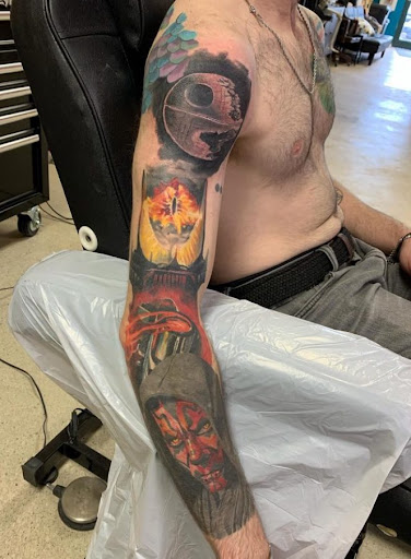 Explore psalm 91 tattoo ideas, creative tattoo ideas in East Aurora, available at Average Joes Tattoo Shop