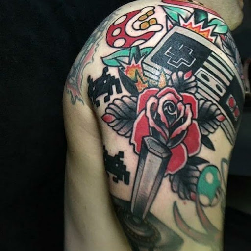Tattoo artist Beaumont