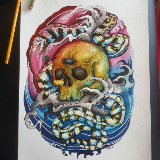 Find chest tattoo ideas for women for your next unique tattoo in Saint Petersburg at Buku Tattoo Studio