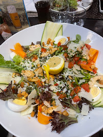 Salade Cobb du Restaurant Au Comptoir Des Viandes à Montagnat - n°3