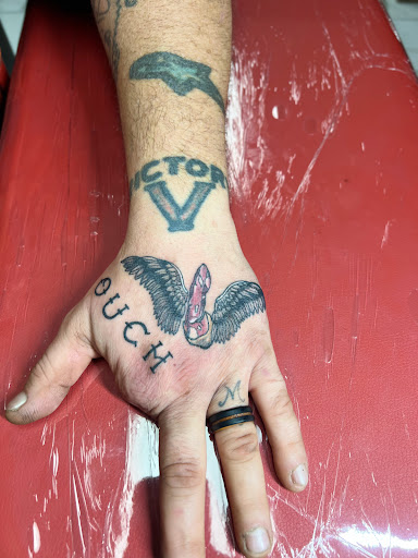 Explore shooting star tattoo ideas, creative tattoo ideas in Plattsmouth, available at DreamWerks Tattoo Co