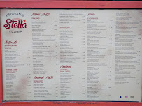 Carte du Ristorante Pizzeria Stella à Malcesine