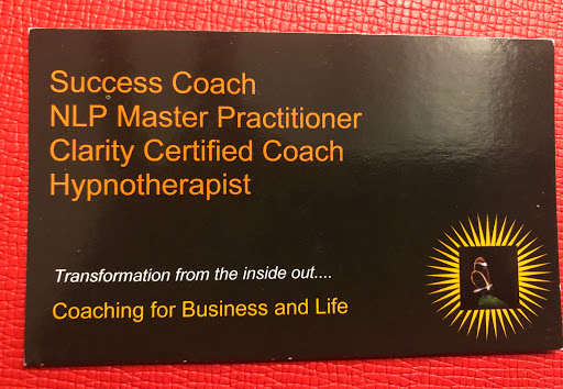 Success Coach, NLP Master Practitioner, Clarity Certified Coach, Hypnotherapist