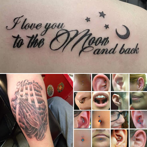 Explore tattoo sleeve filler ideas for men, creative tattoo ideas in Elko, available at Tom Custom Tattoos and Body Piercing Studio