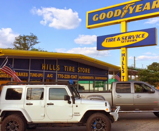 Auto Repair Shop «Hill’s Tire and Auto Service Repair - The Goodyear Store», reviews and photos, 415 W Taylor St, Griffin, GA 30223, USA