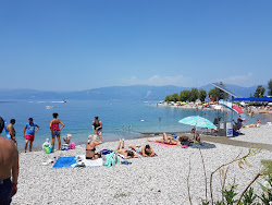 Foto von Paralia Akolis mit lange, gerade küste
