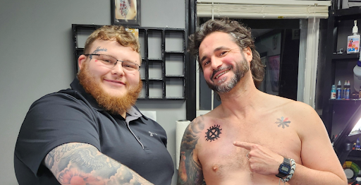 Explore tattoo ideas for the chest, creative tattoo ideas in Warrenton, available at Far Beyond Ink Tattoo