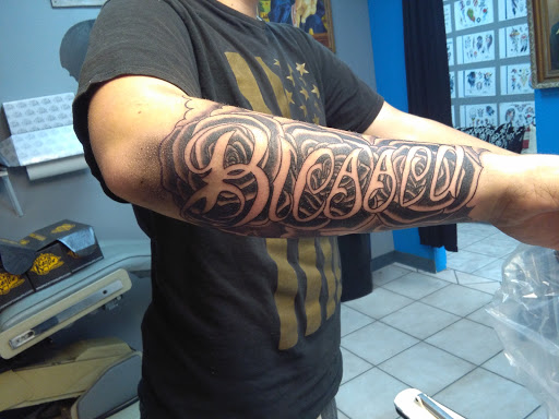 Explore christian chest tattoo ideas, creative tattoo ideas in Bradenton, available at Memory Lane Tattoo Co.