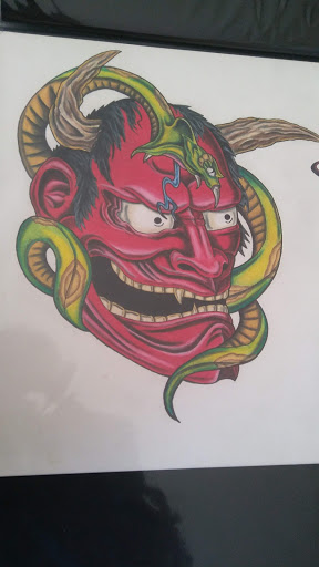 Explore island tattoo ideas, creative tattoo ideas in Loveland, available at Sanctum Tattooing