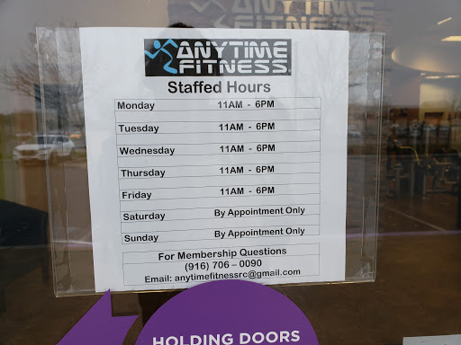 Gym «Anytime Fitness», reviews and photos, 3161-3225 Zinfandel Dr, Rancho Cordova, CA 95670, USA