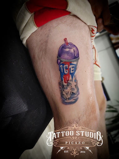 Explore 1of1 tattoo ideas, creative tattoo ideas in Palm Desert, available at Picazo Tattoo Studio