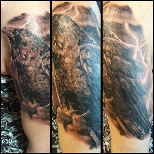 Explore underarm tattoo ideas, creative tattoo ideas in Roanoke, available at Imagine Ink Studios