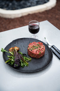 Steak tartare du Restaurant français La Tonnelle à Maurepas - n°1